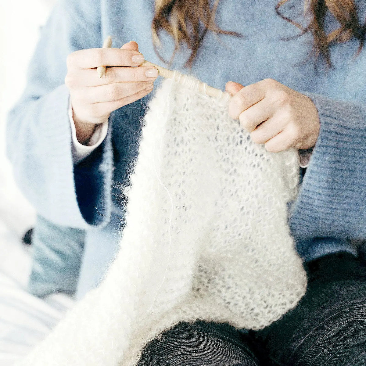 35colors 25g/Pc Mohair Yarn Extra Soft Warm Baby Wool Crochet Yarn For Hand Knitting Sweater Shawl Scarf DIY Material Supplies
