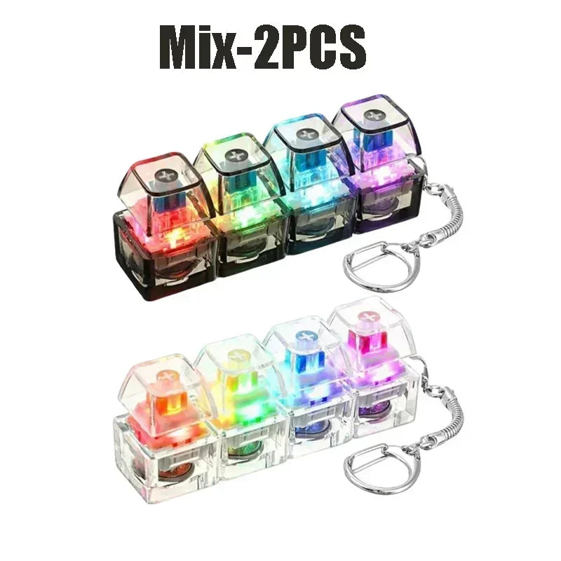 4-Keys Fidget Keyboard with Light