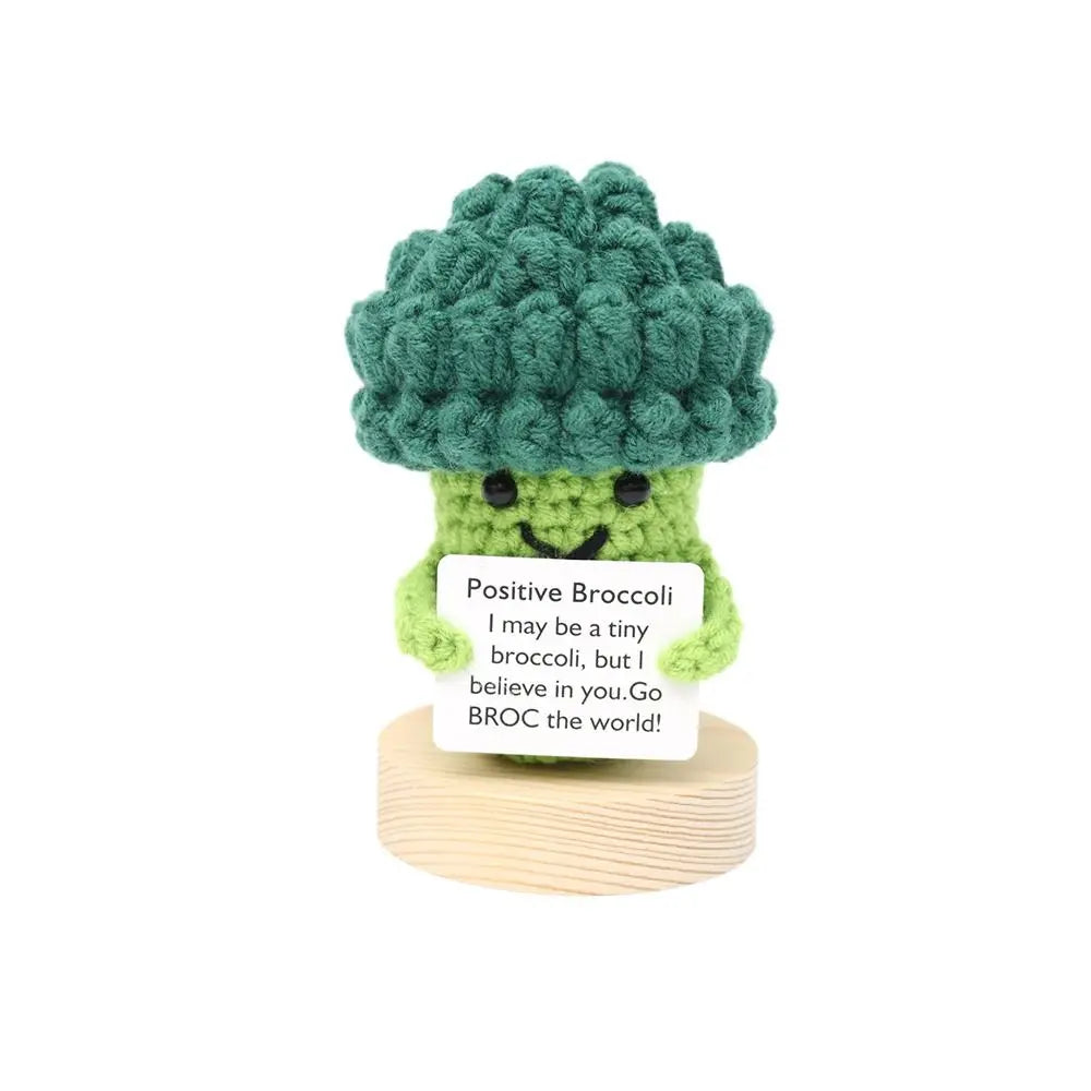 Knitted Positive Energy Potato Vegetable Fruit Pendant Knitting Wool Yarn Hand-Stitche Potato Potato Hug Pocket