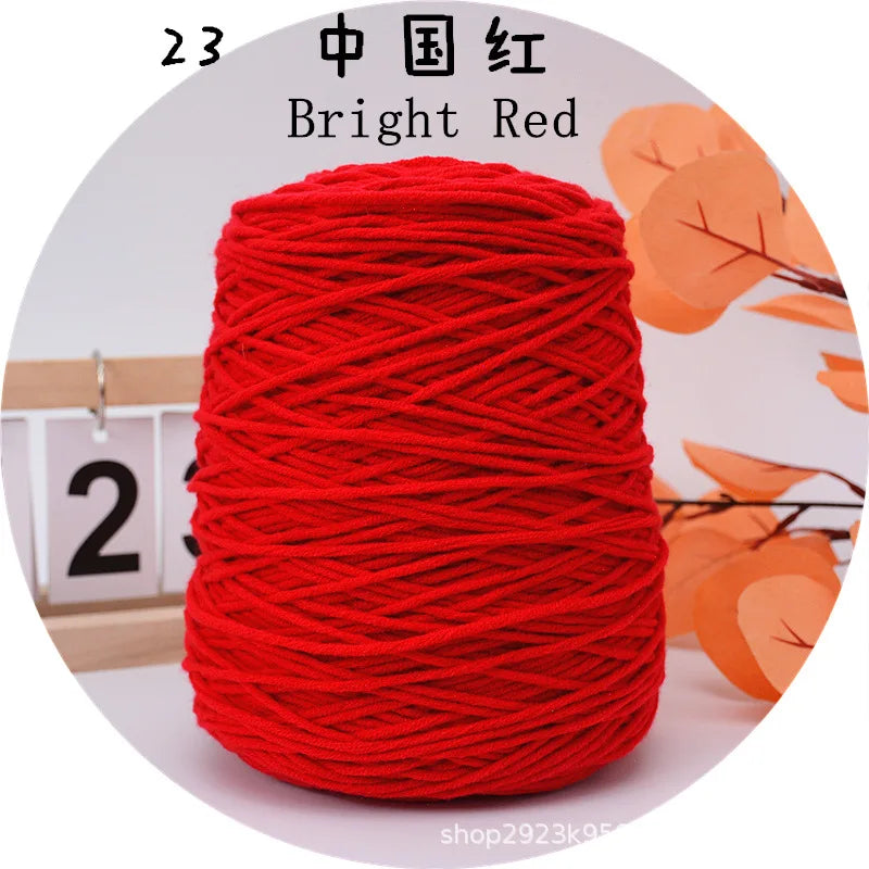 Hot Tufted Yarn Professional Yarn For Tufting Gun 8 Strands Cotton Yarn For 400g Diy Customized Rug Making Weaving Knitting Yarn