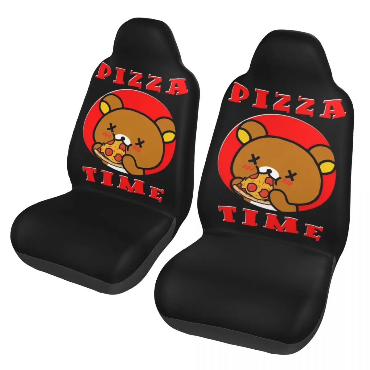 Pink Rilakkumas Zoo Universal Car Seat Covers Fiber Fishing