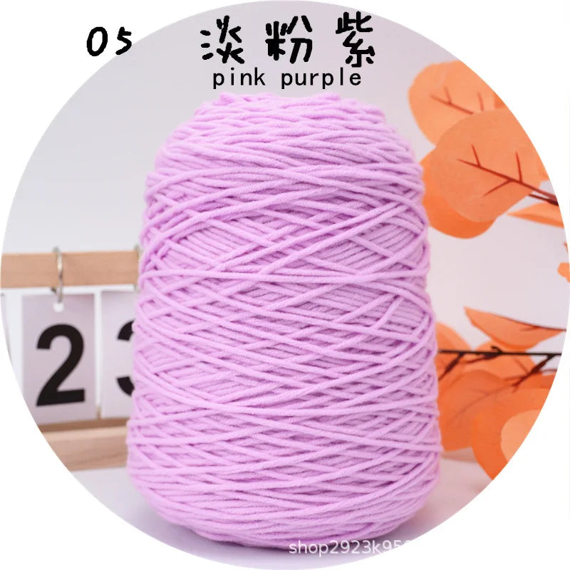 Hot Tufted Yarn Professional Yarn For Tufting Gun 8 Strands Cotton Yarn For 400g Diy Customized Rug Making Weaving Knitting Yarn