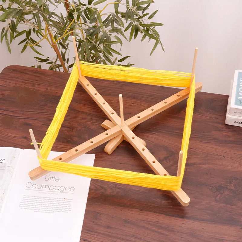 DIY Knitting Tool Wooden Yarn Swift & Winder Holder – Hand Knitting Tool for Wool, Thread, Fiber | DIY Patchwork Accessories