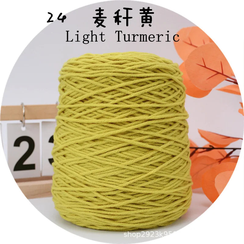 Hot Tufted Yarn Professional Yarn For Tufting Gun 8 Strands Cotton Yarn For 400g Diy Customized Rug Making Weaving Knitting Yarn